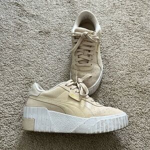 Puma platform sneakers, size 6.5
